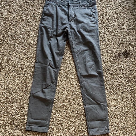 Zara Pants Zara Grey Chino Pants Poshmark